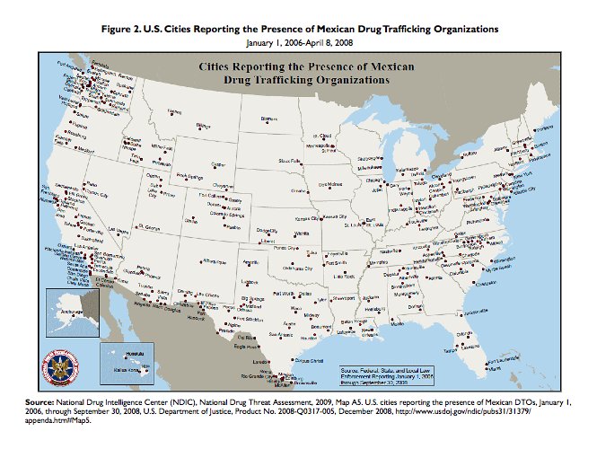 Southwest Border Region: Illicit Drug Trade Between US And Mexico ...