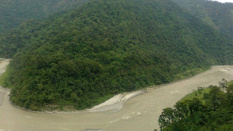 The Teesta River. Photo by PP Yoonus, Wikipedia Commons.