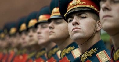 Russian Honor Guard.