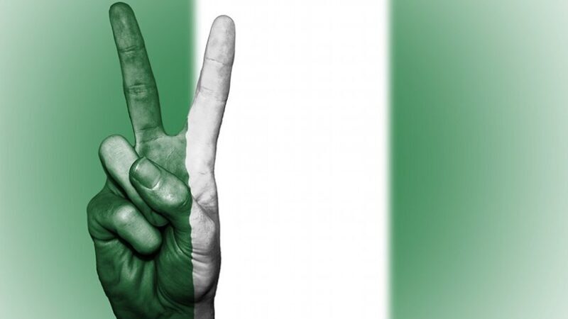 Nigeria flag peace