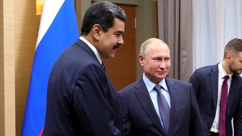 Venezuela's Nicolas Maduro with Russia's Vladimir Putin. Photo Credit: Kremlin.ru