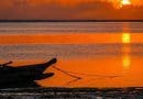 indian ocean fishing boat sunset