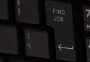 Jobs Unemployment Keyboard Button Key Entering Input Internet Data