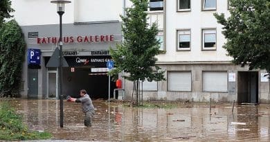 Flood damage in Hagen, NRW, Germany. Photo Credit: Bärwinkel,Klaus, Wikipedia Commons