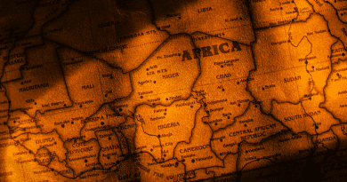 Africa Map Chad Niger Nigeria Sudan South Sudan Central African Republic Cameroon Ivory Coast Mali Burkina Faso