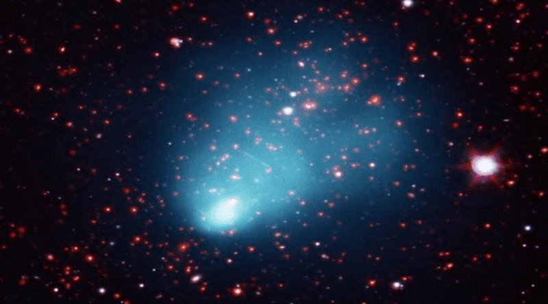 Titanic Galaxy Cluster Collision In Early Universe Challenges Standard ...