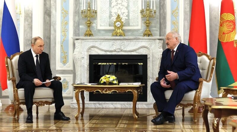 Russia's President with Belarus' President Alexander Lukashenko. Photo Credit: Kremlin.ru