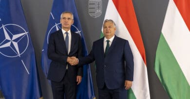 NATO Secretary General Jens Stoltenberg with Viktor Orbán, Prime Minister of Hungary. Photo Credit: NATO