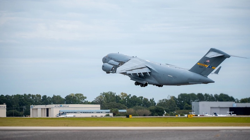 File photo of a US Air Force C-17 Globemaster III. Photo Credit: U.S. Air Force photo by Airman 1st Class Christian Silvera