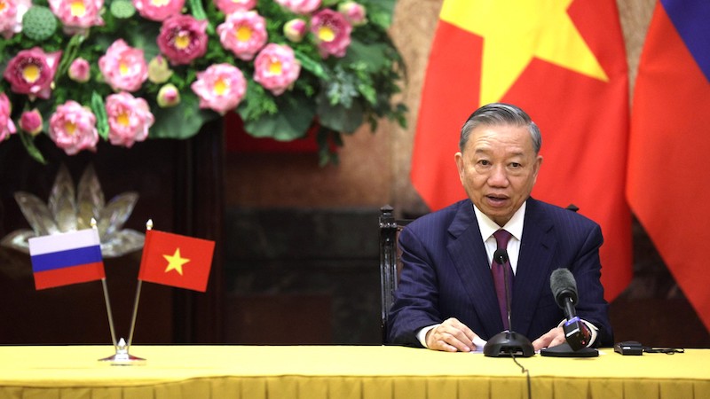 President of Vietnam To Lam. Photo Credit: Kremlin.ru