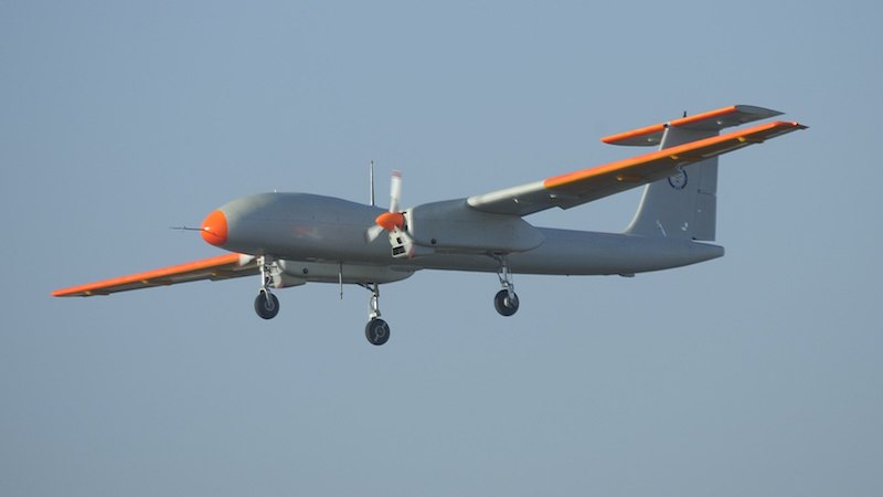 A TAPAS drone. Photo Credit: Indian government, Wikipedia Commons