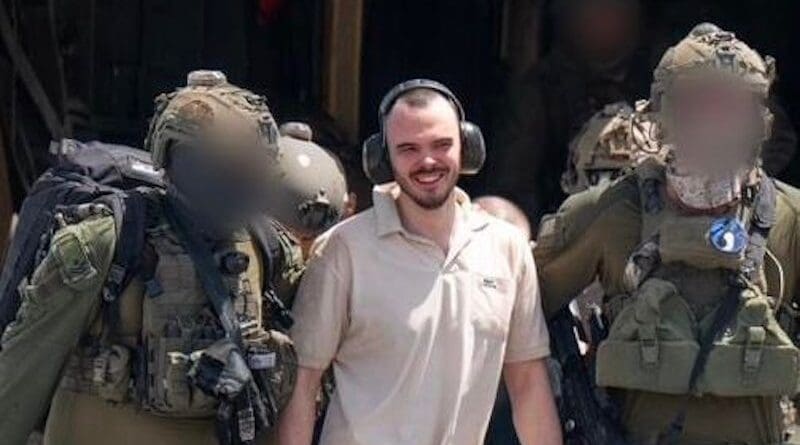 Andrey Kozlov, held hostage by Hamas, is freed by Israeli soldiers. Photo Credit: IDF