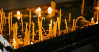 orthodox church candles