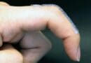 Penn State researchers developed a new soft and stretchable material that can be 3D-printed. The material can be used to fabricate wearable devices, such a sensor that can be worn on a finger, as shown here. CREDIT: Marzia Momin