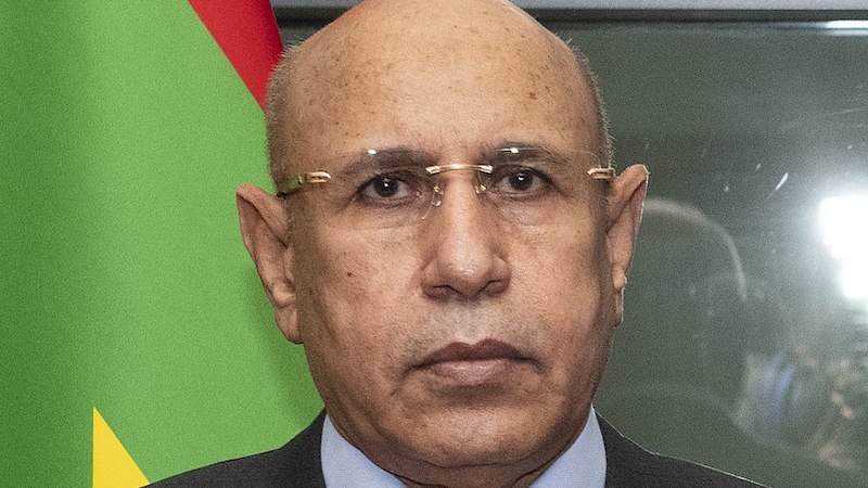 Mohamed Ould El-Ghazaouani, President of Mauritania. Photo Credit: European Union, Wikipedia Commons