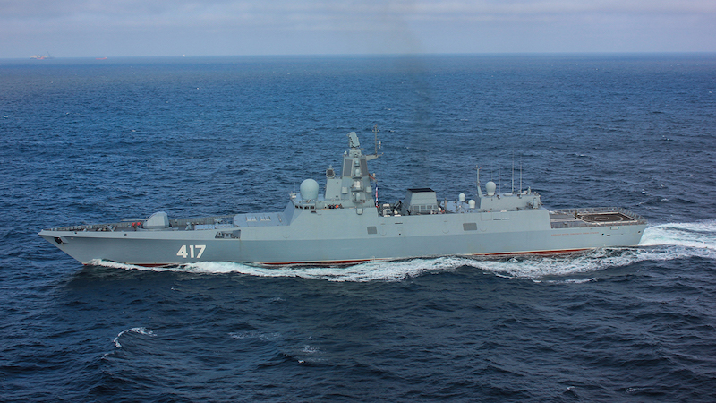 File photo of Admiral Gorshkov Russian frigate. Photo Credit: Mil.ru