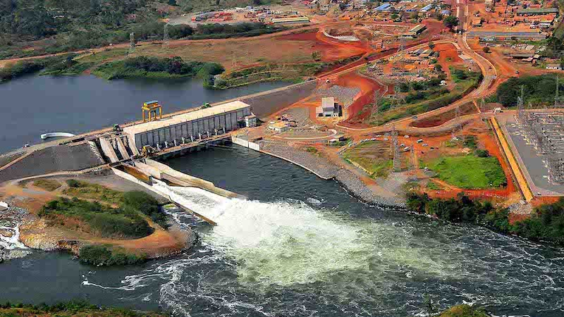 The Bujagali hydropower plant in Uganda. Photo Credit: Stantec