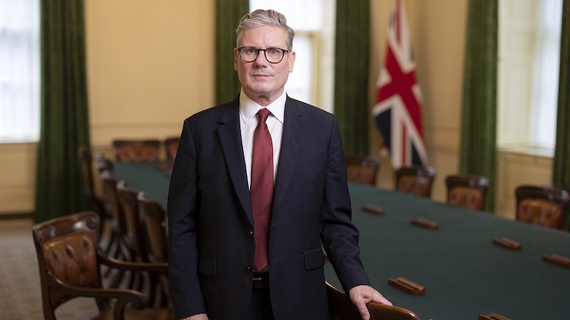 UK Prime Minister Sir Keir Starmer. Photo Credit: Official Portrait, Wikimedia Commons