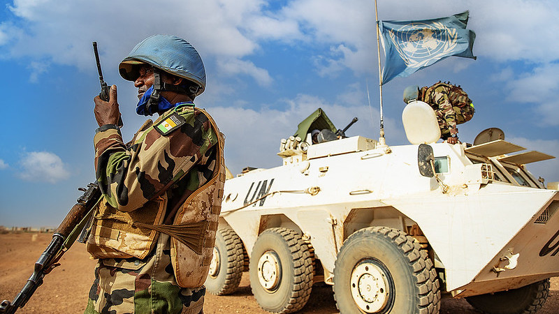 UN mission in Mali. Photo Credit: MINUSMA/Harandane Dicko