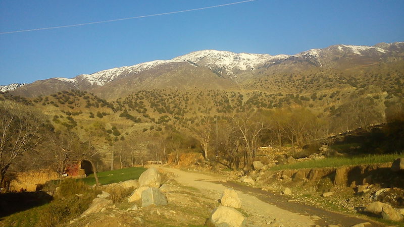 Border near Bajaur, Khyber Pakhtunkhwa, Pakistan: Photo Credit: Saifullahkhalid 14, Wikipedia Commons