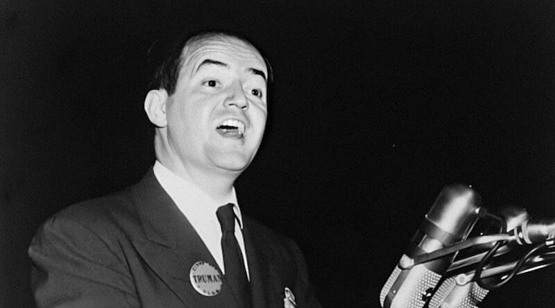 The Ghost Of Hubert Humphrey Is Stalking Kamala Harris – OpEd – Eurasia ...