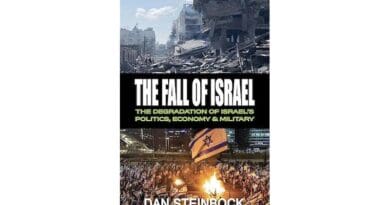 "The Fall of Israel: The Degradation of Israel’s Politics, Economy & Military," by Dan Steinbock